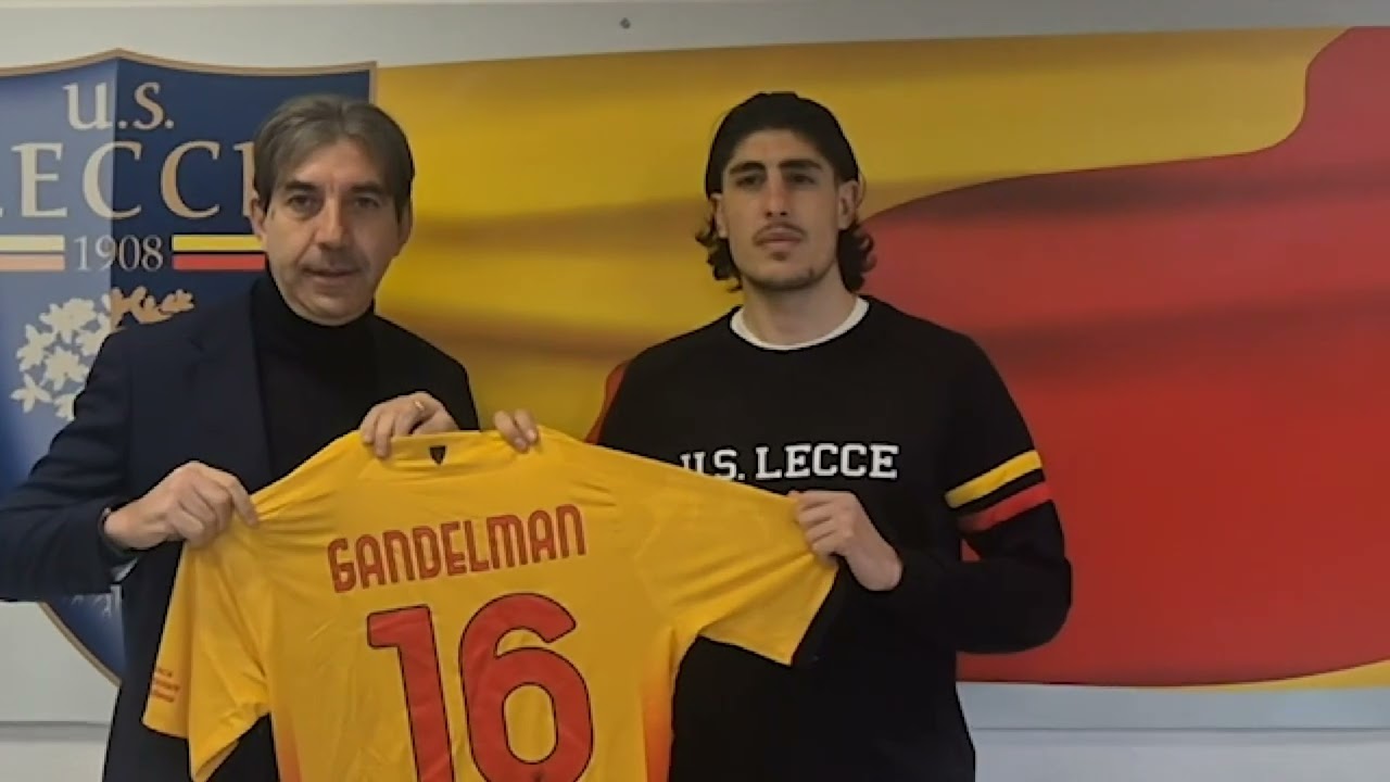 Lecce, presentato Gandelman: 