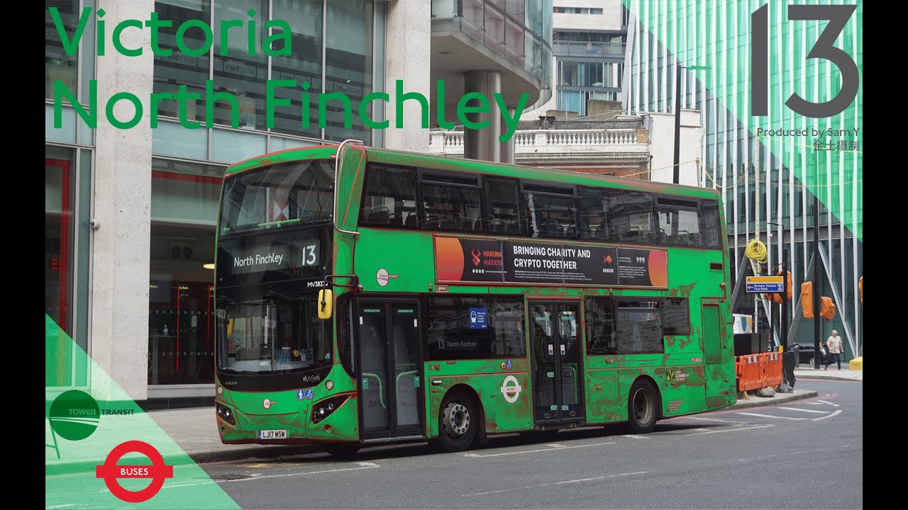 London Buses: Victoria 13 North Finchley