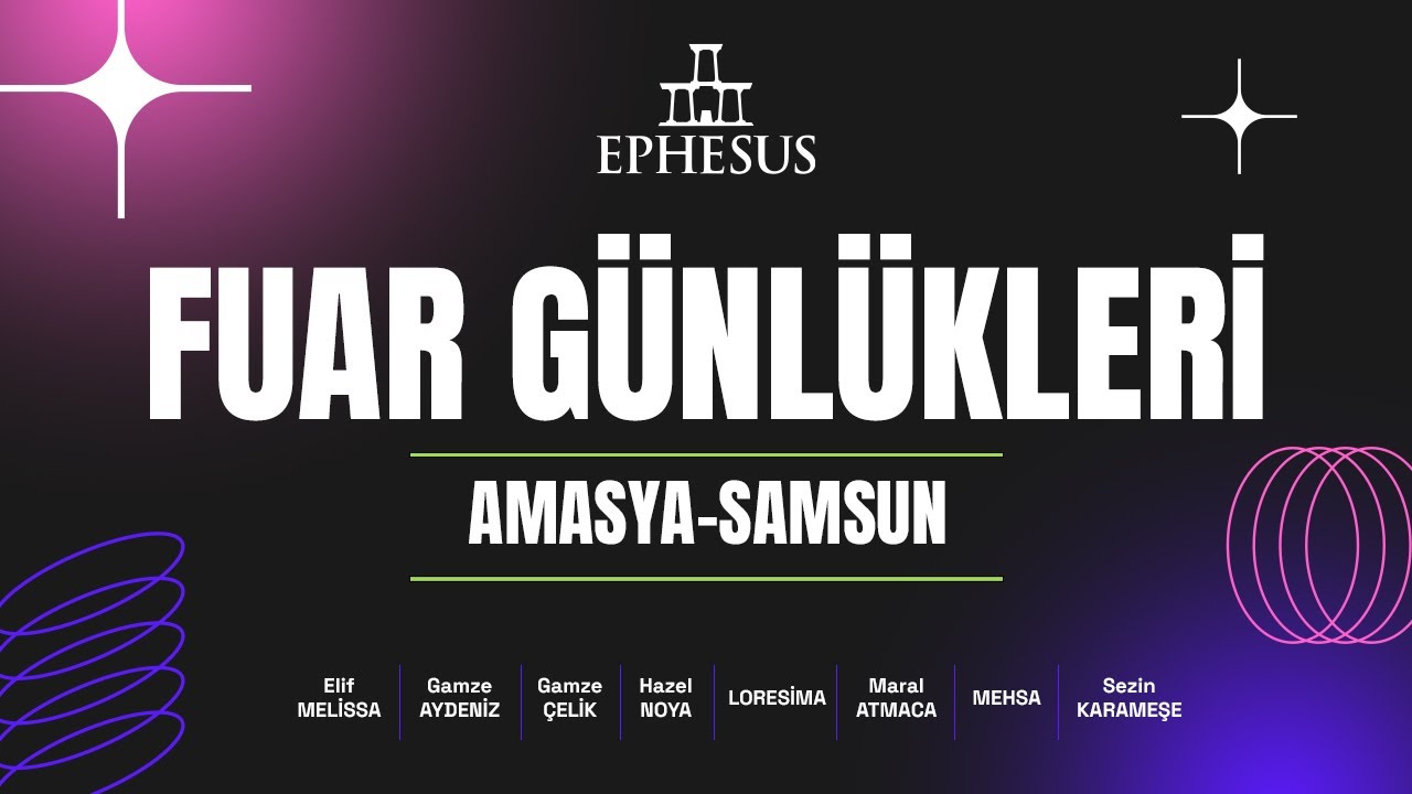 VLOG | Amasya - Samsun İmzası, Vampir Köylü Oyunu | Ephesuslog 1