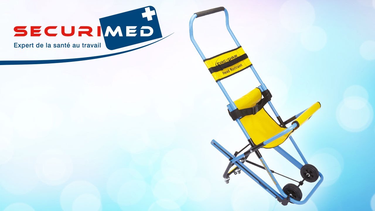 Fauteuil d'&eacute;vacuation EVAC CHAIR 300H - Securimed