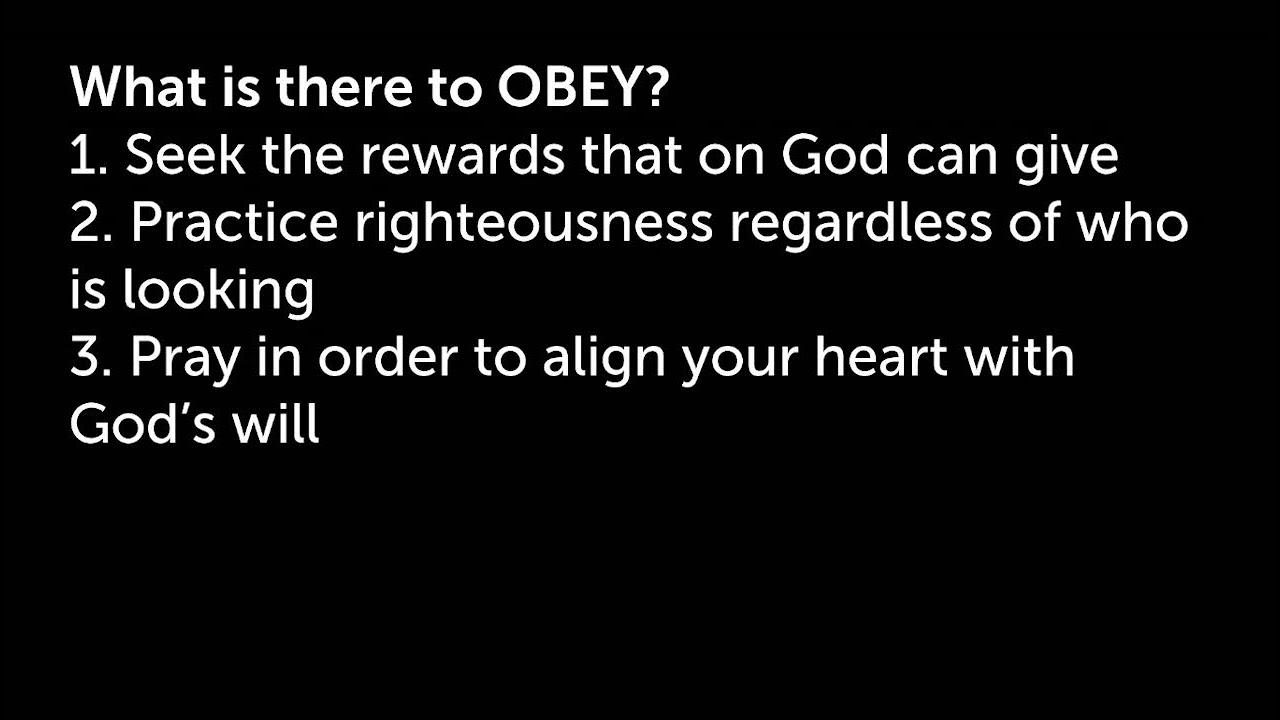 Matthew 6:1-15 (January 23, 2026) Morning Devotional