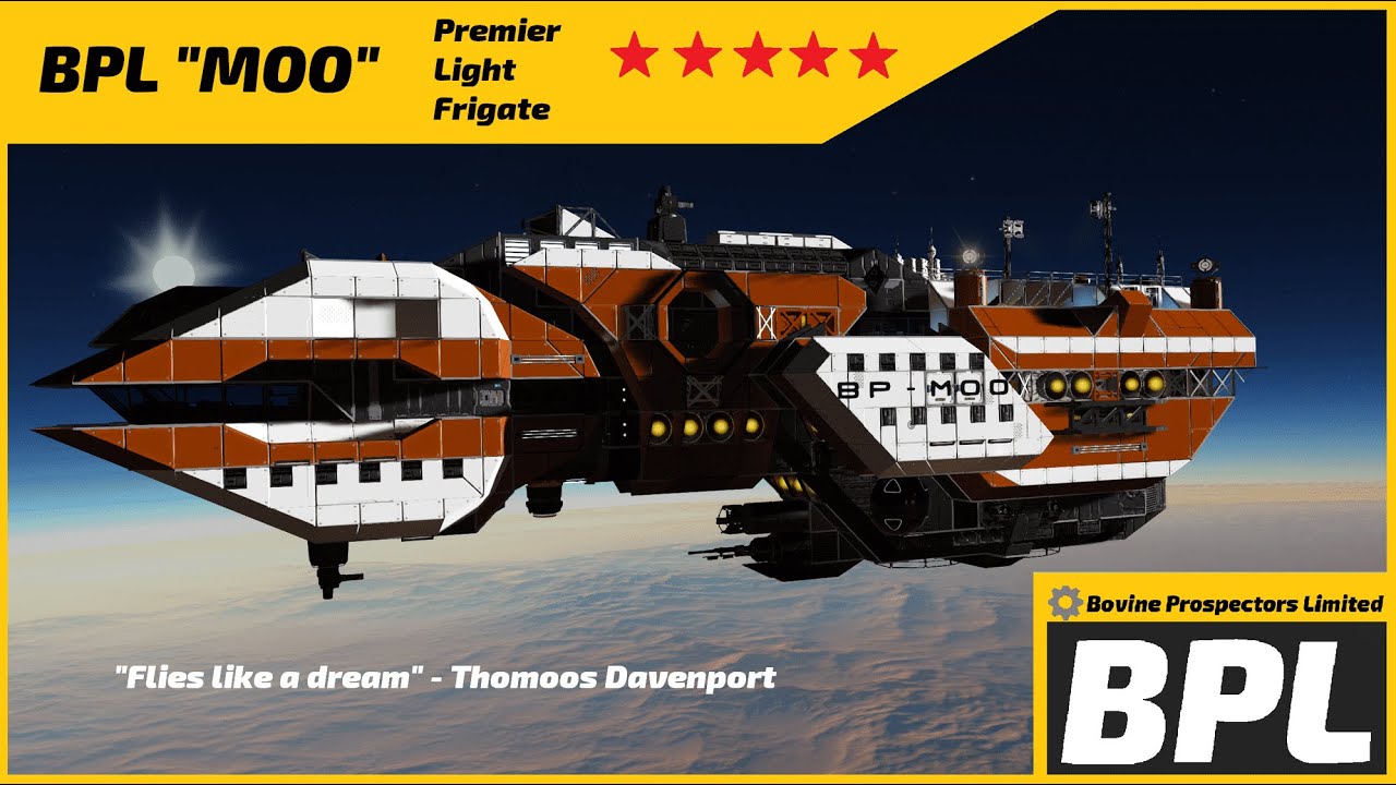 The Creative Process in SPACE ENGINEERS - Ship Design Walkthrough