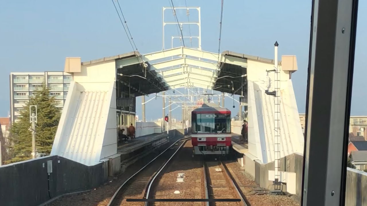 前面展望  遠州鉄道  新浜松→西鹿島  Front view Enshu Railway Shin-Hamamatu → Nishikashima
