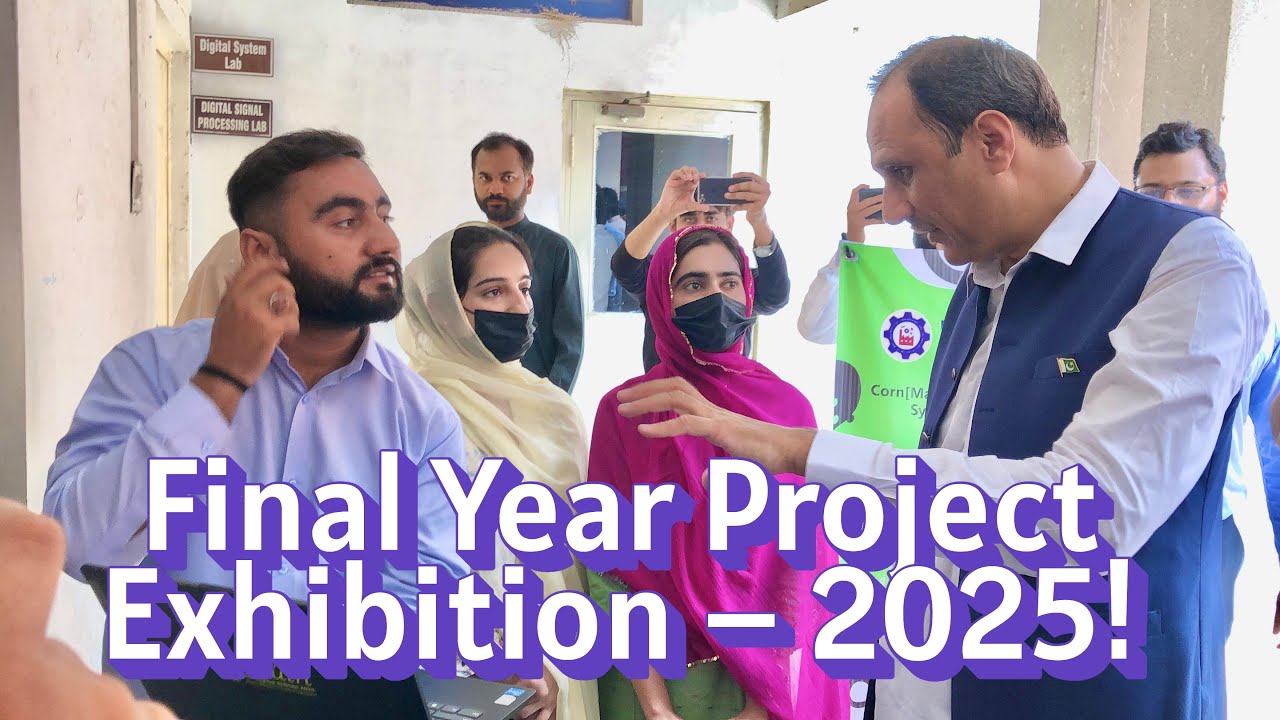 Final Year Project Exhibition 2025   #mnsuet #multan #education