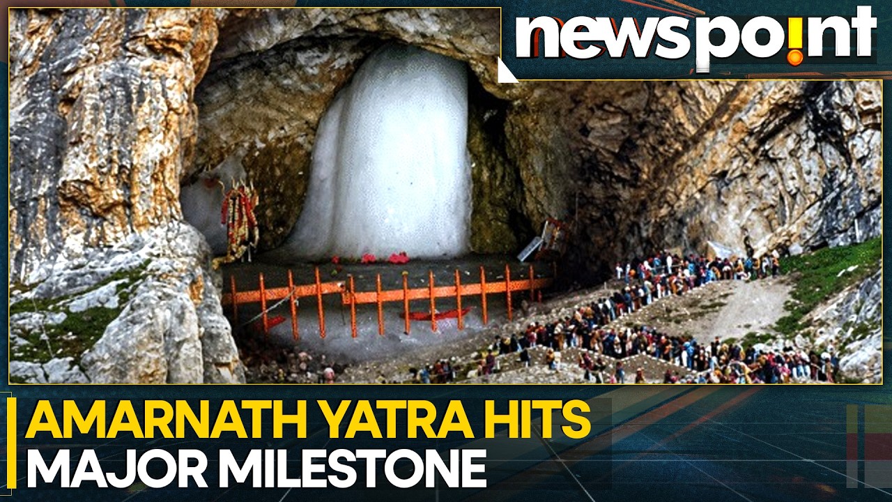 Amarnath Yatra 2026: 400 Thousand Pilgrims Offer Prayers At Amarnath | WION Newspoint