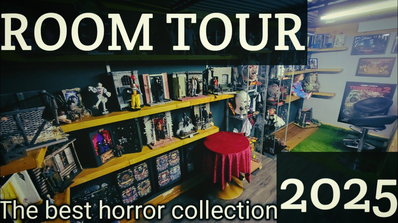 Room tour of the best horror collection 2025