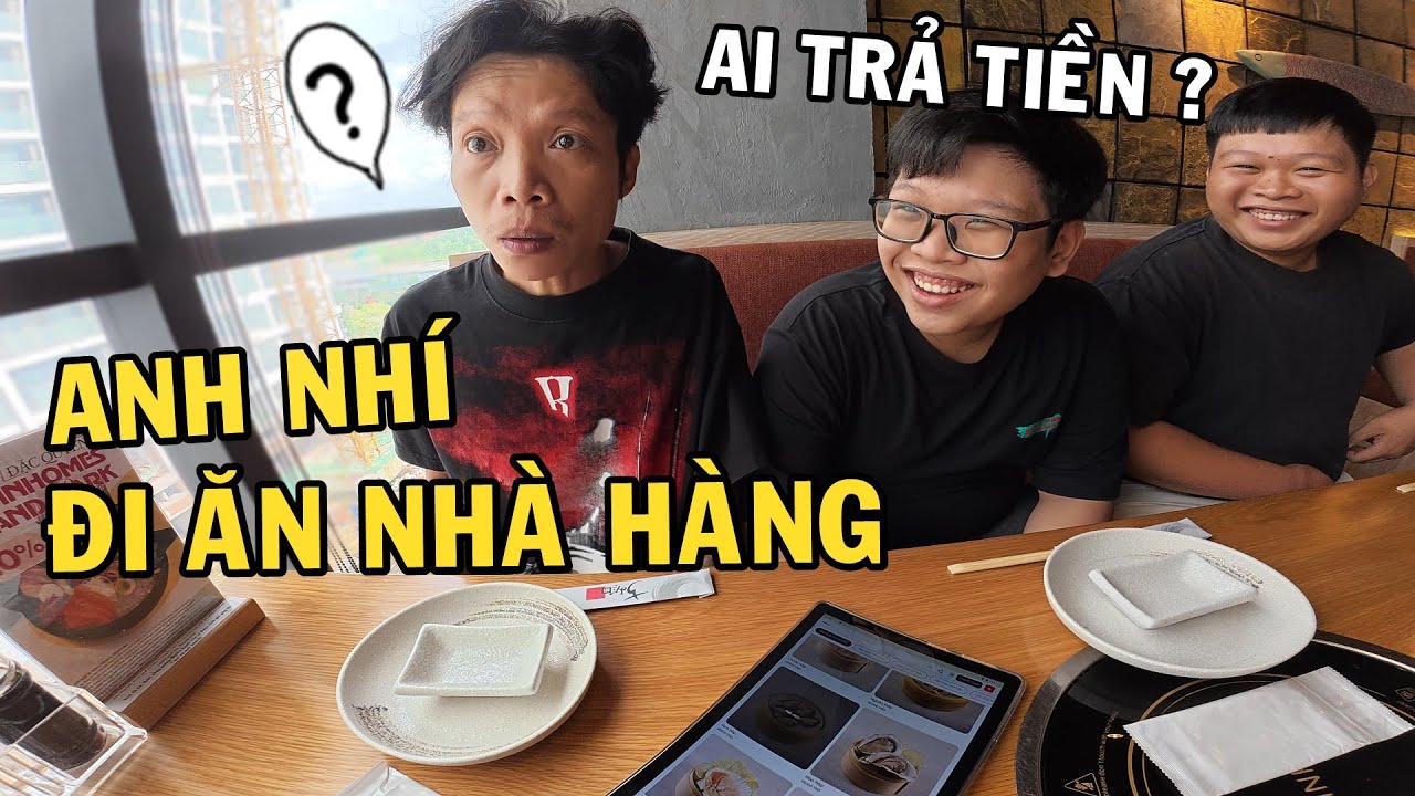 Trò đùa dắt Anh Nhí Betta đi ăn nhà hàng và cái kết cười té ghế