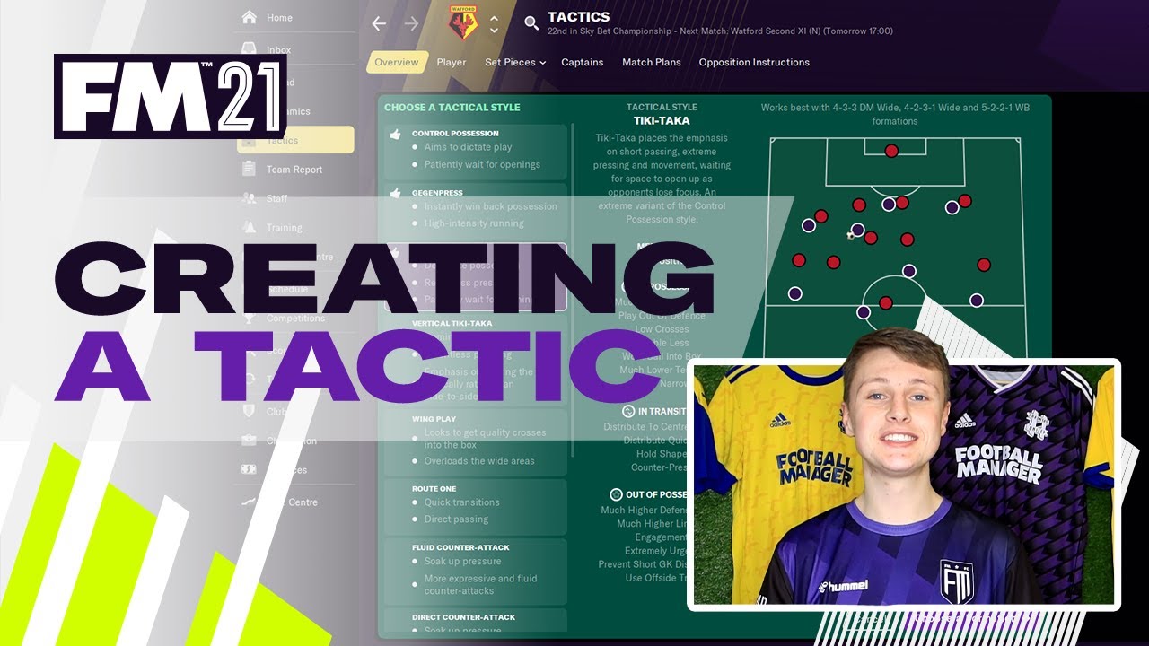 How to create a winning tactic in Football Manager 2021 | FM21 Tutorials