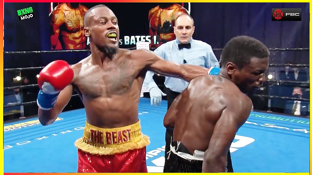 Ra’eese Aleem (USA) vs Marcus Bates (USA) - KNOCKOUT, BOXING HD