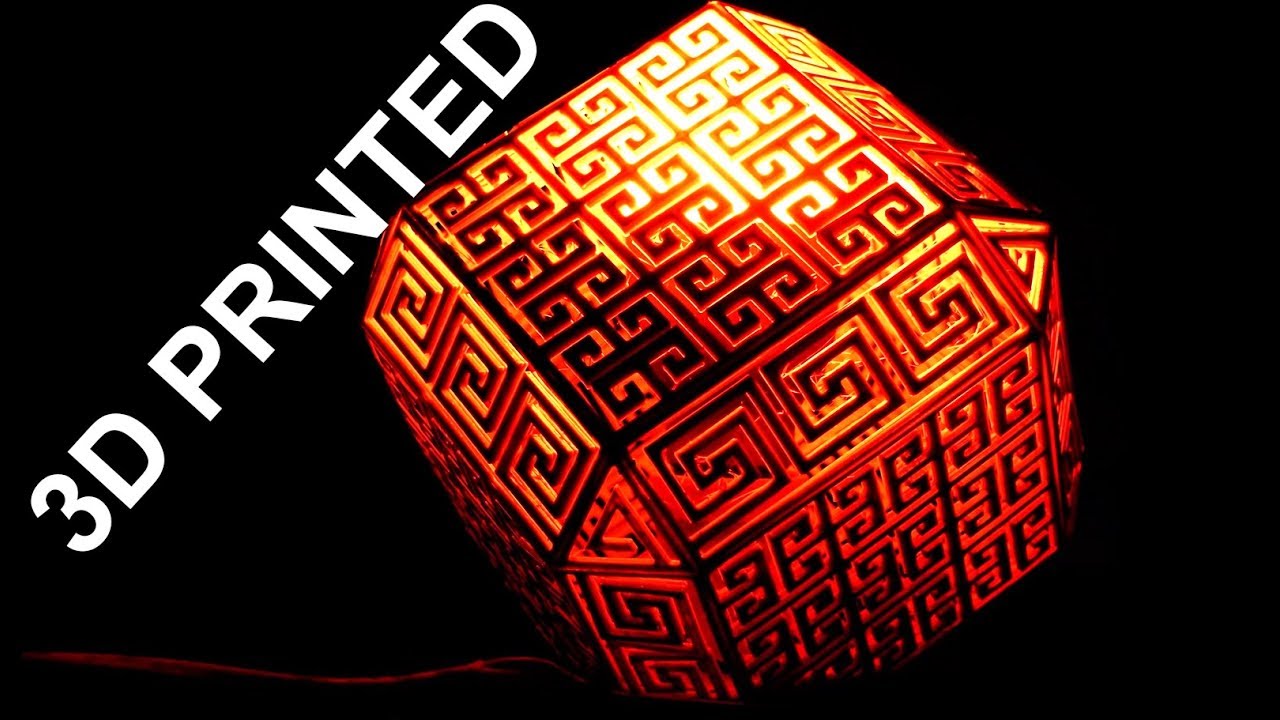 Top 5 Stylish 3D Printed Lamp -  Satisfying TimeLapse
