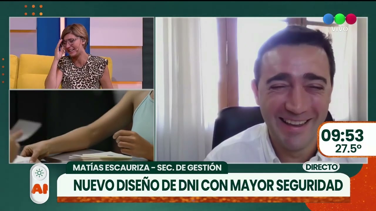 Nuevo diseño para el DNI► TELEFE ROSARIO