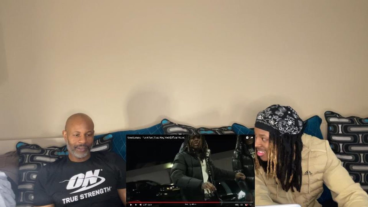 DAD REACTS TO SimxSantana - For A Fact (Feat. King Von) [Official Video]
