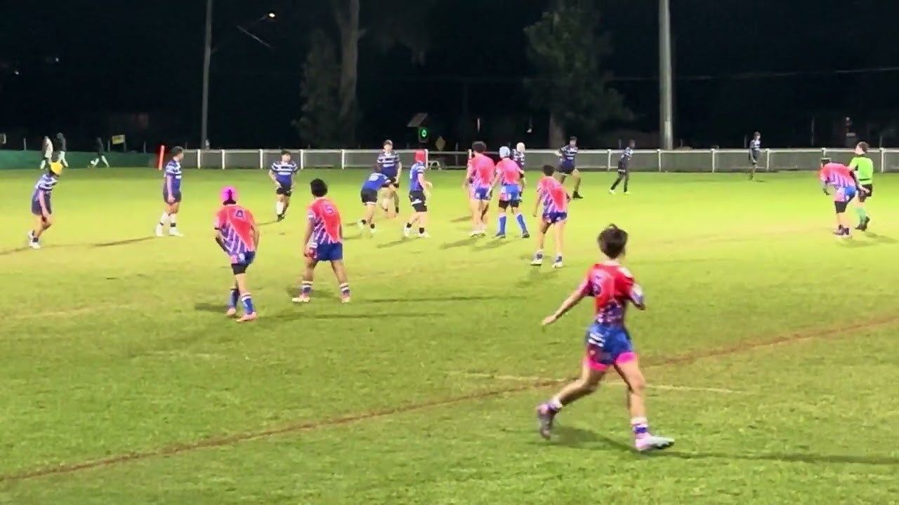 1ST BIT OF FIRST HALF GOODNA EAGLES VS REDBANK BEARS U14 DIV 1
