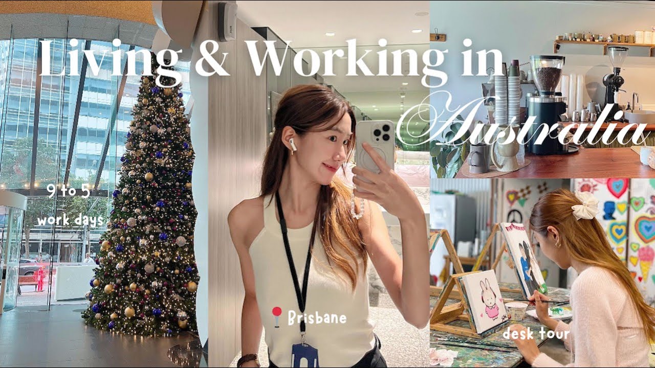 Week in my Life👩‍💻|  desk tour, *realistic* work days as a consultant in Australia, balancing 9 to 5