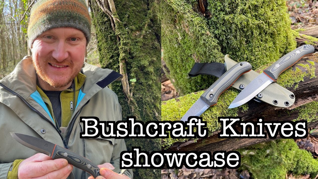 Woodlander and Nomad Bushcraft Knives showcase