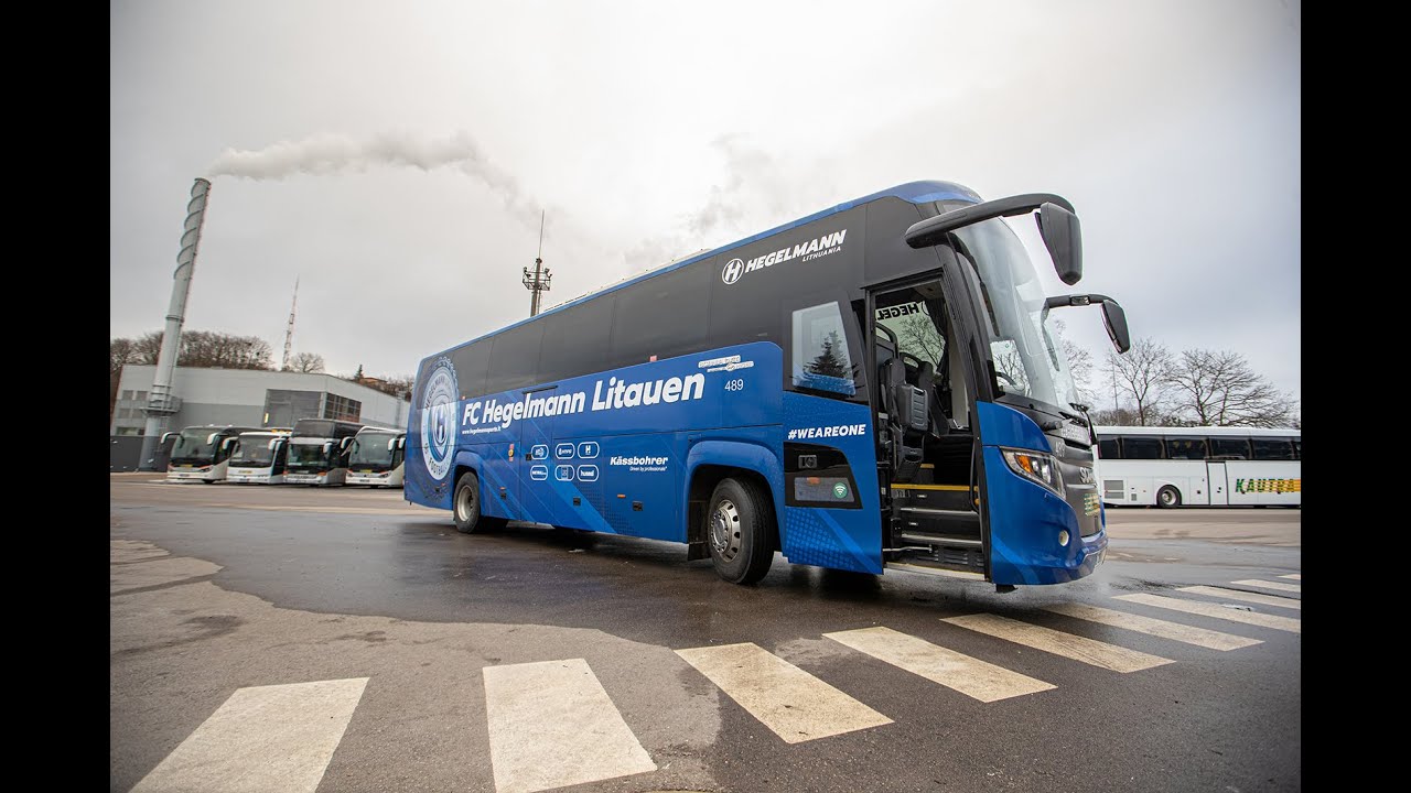 „Hegelmann Litauen“ pristatė išskirtinį komandos autobusą