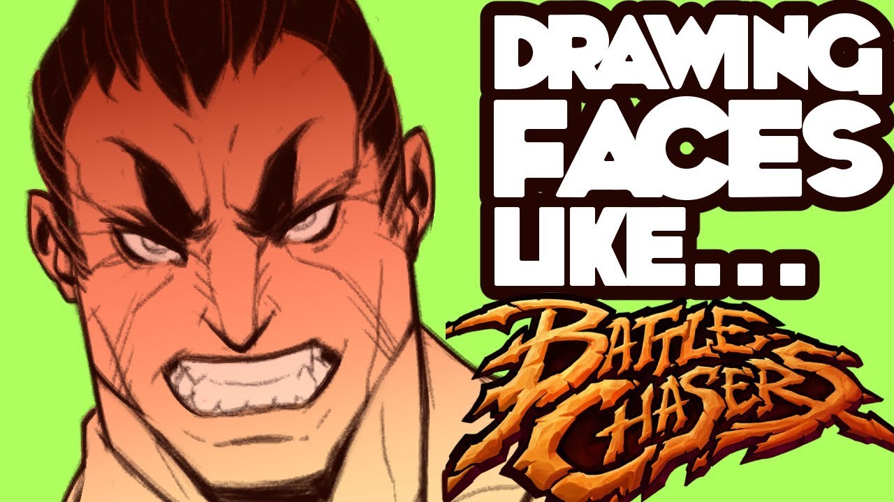 Drawing Faces Like... Battle Chasers / Joe Madureira