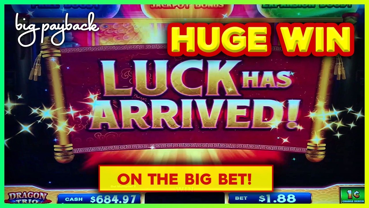 HUGE WIN! Dragon Trio Slot - IT FINALLY HAPPENED!