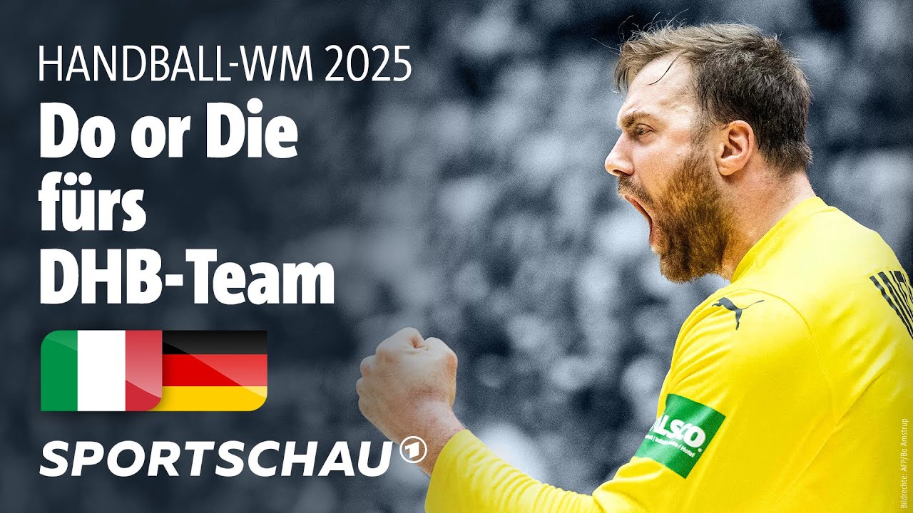 Italien - Deutschland Highlights | Handball-WM 2025 | Sportschau