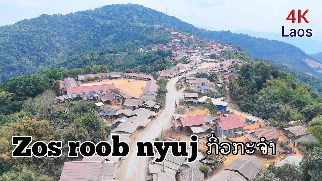 Zos hmoob roob nyuj qus( ບ ກິ່ວກະຈໍາ ) 4k video