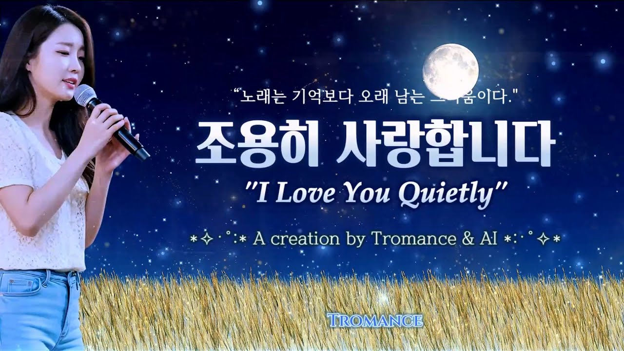 K-Trot Ballad: 조용히 사랑합니다 (&ldquo;I Love You Quietly&rdquo;) | by Tromance & AI