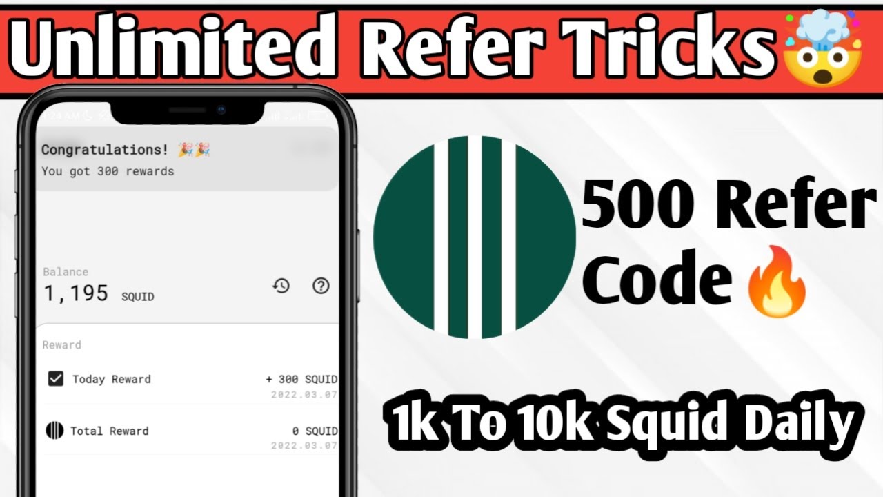 Squid Wallet | Best Unlimited Referral Tricks 🔥