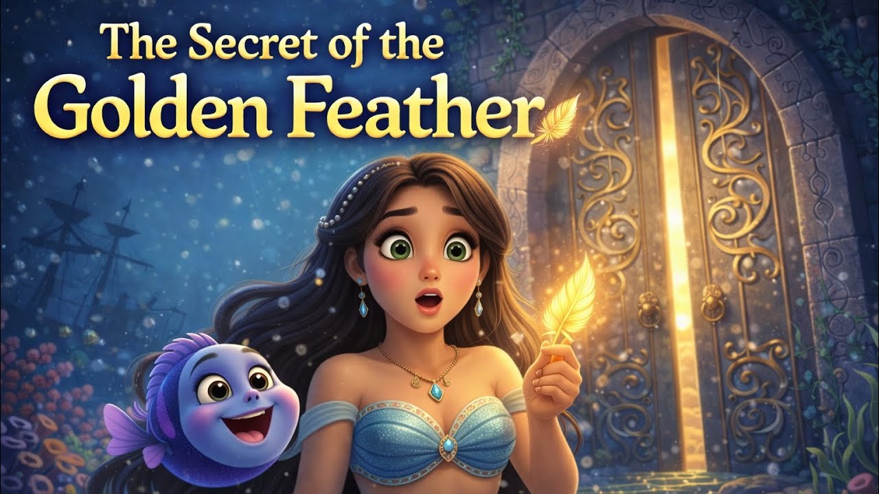 The Secret of the Golden Feather ✨ Ocean Adventure | Mermaid Adventure 🌊🧜‍♀️
