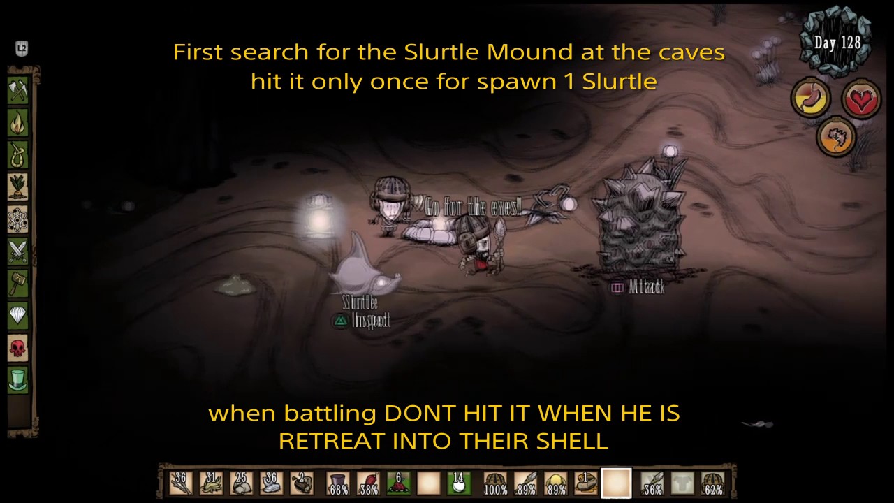 Turtling trophy - Don't starve together PS4
