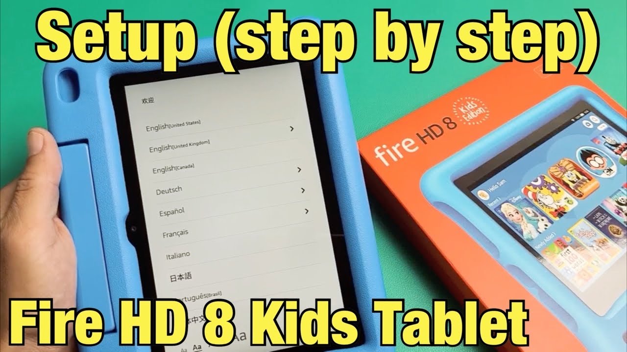 Планшет Fire HD 8 Kids: как настроить (пошагово)