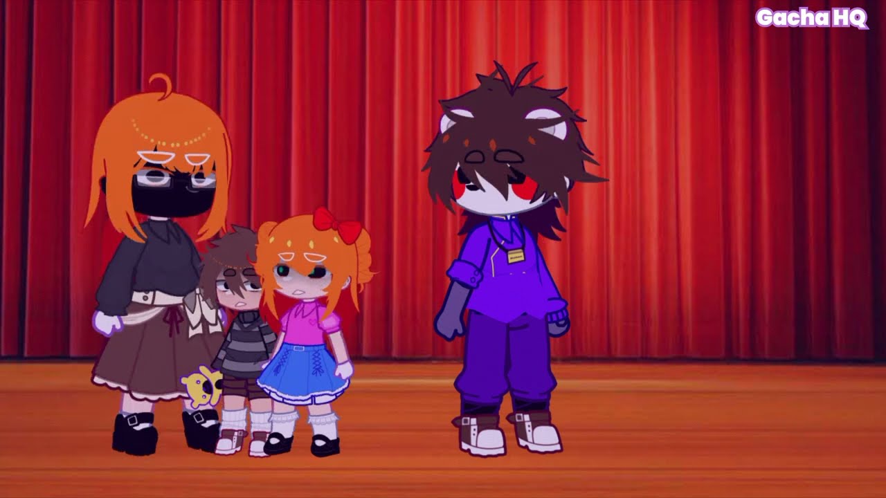 Afton Family Stuck In a Room For 24 Hours | FNAF | Afton Family | Gacha Club | My AU