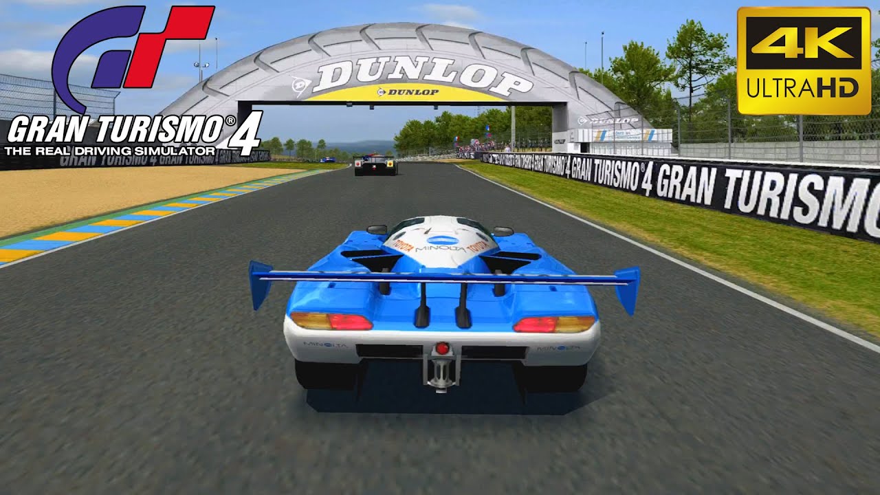 Gran Turismo 4 | MINOLTA Toyota 88C-V Race Car '89 | 4K60 Gameplay