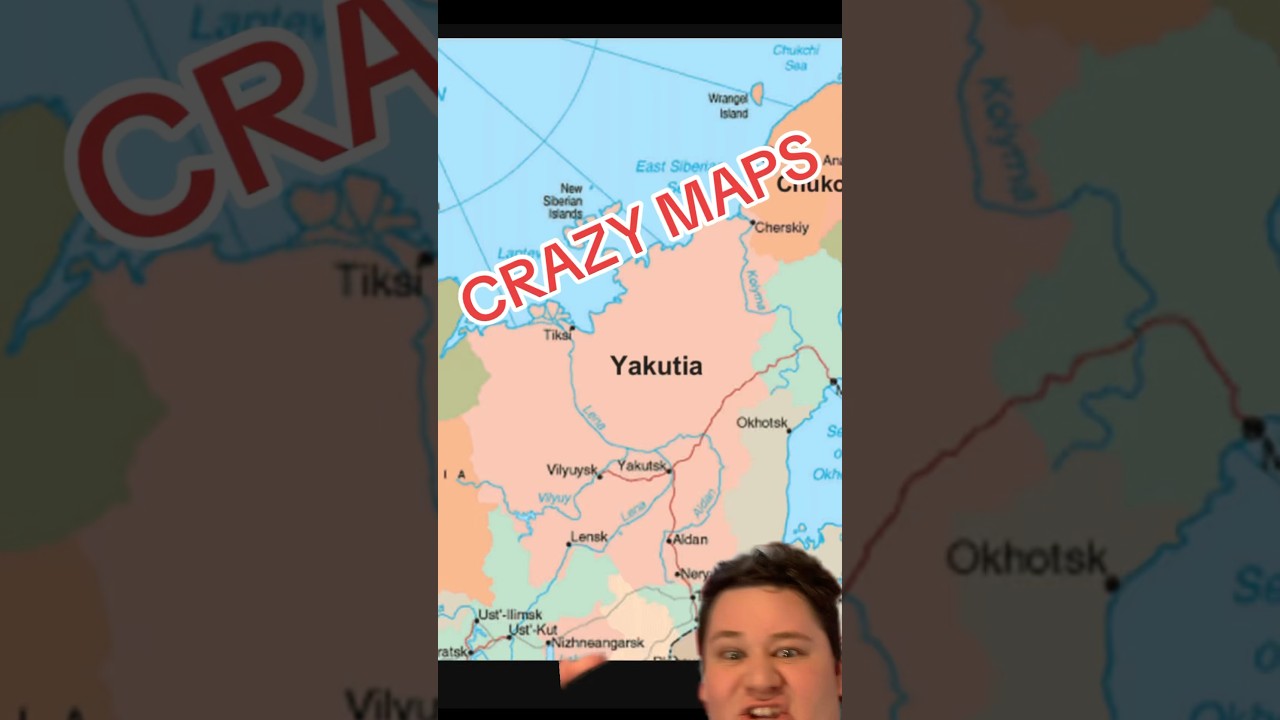 CRAZY MAP HISTORY #history #map #mapping #geography #maps #historyfacts #yakutia
