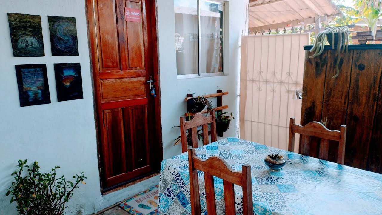 Como estava a casa na saída dos hóspedes do Airbnb.