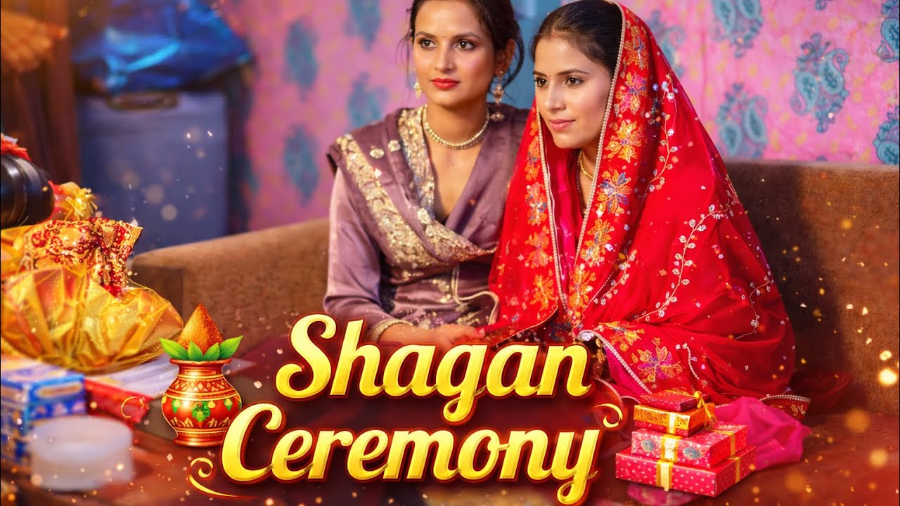 Sister’s shagan ceremony 