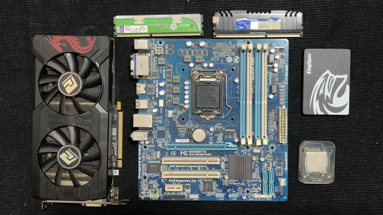 Сборка бюджетного игрового ПК на базе i7 3770 + RX 470 4 ГБ