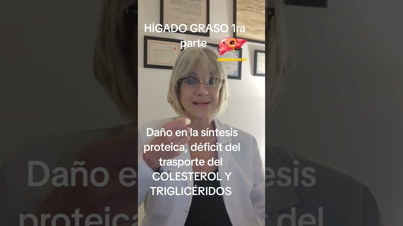 HÍGADO GRASO 1RA PARTE (DAÑO EN LA SÍNTESIS PROTEÍCA) DIFICULTAD PARA EL TRASPORTE DE GRASAS 