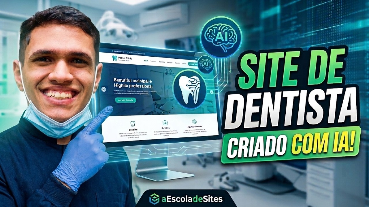 Criando um site otimizado para DENTISTAS usando IA (Passo a Passo)