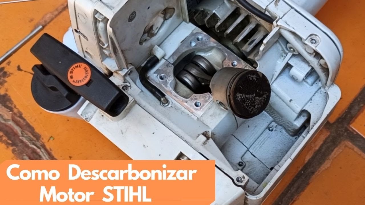 Декарбонизация и очистка двигателя кустореза Stihl Fs160