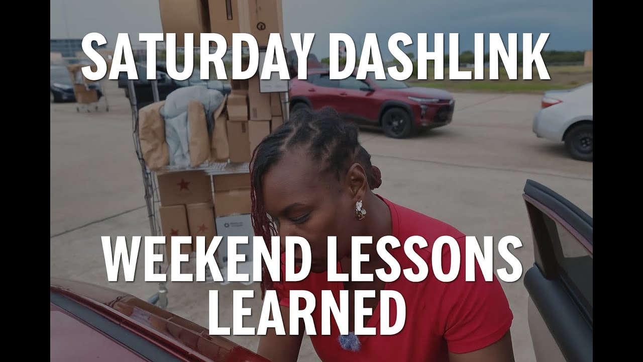 Weekend Dash Hustle 💰 | Another Saturday DashLink Ride & Lessons Learned