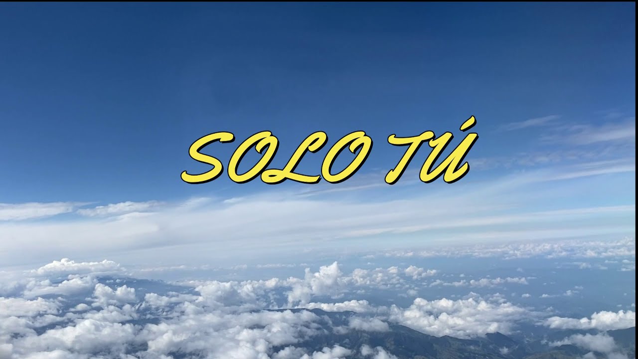 David Franco - Solo T&uacute; (Official Lyric Video)