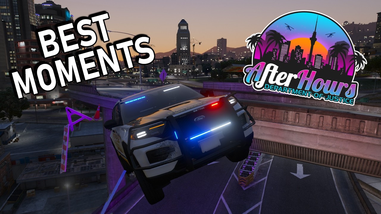 GTA RP Funny Moments & Intense Police Takedowns | After Hours DOJ
