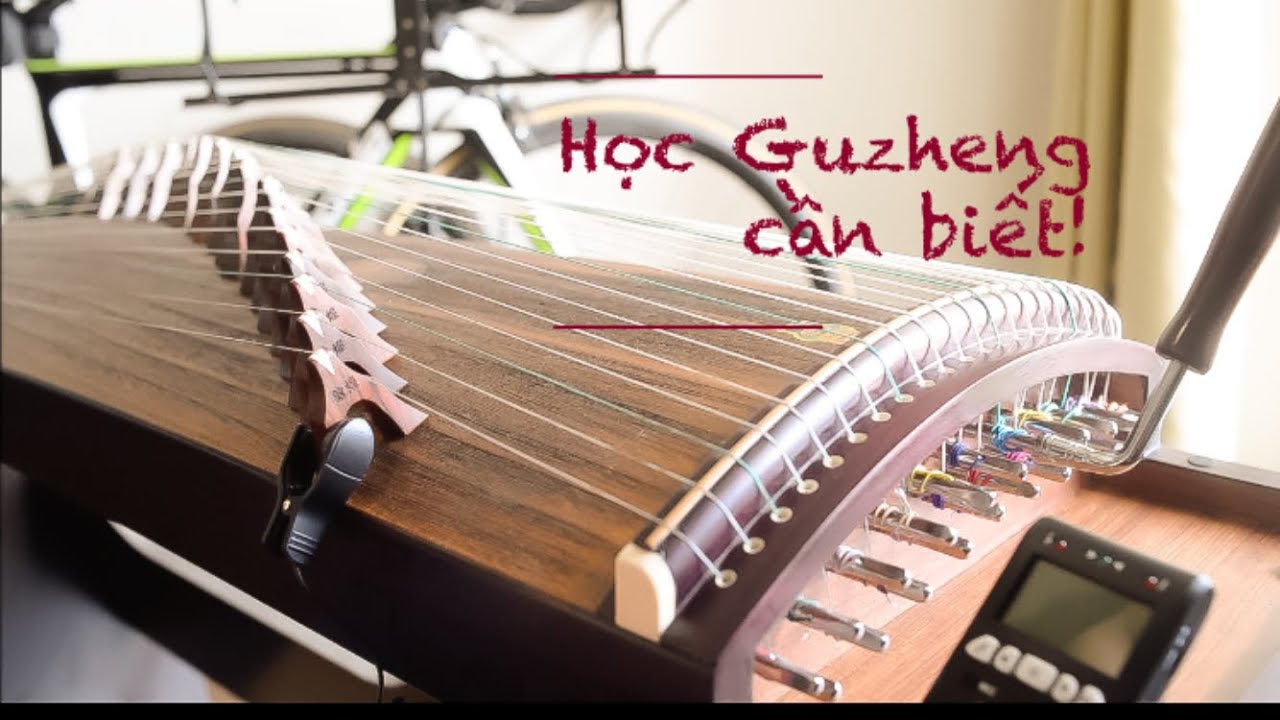 Series: Làm quen với Guzheng| Lý thuyết âm nhạc cơ bản ✅ - Cách xếp nhạn đàn và chỉnh dây tone D ✅
