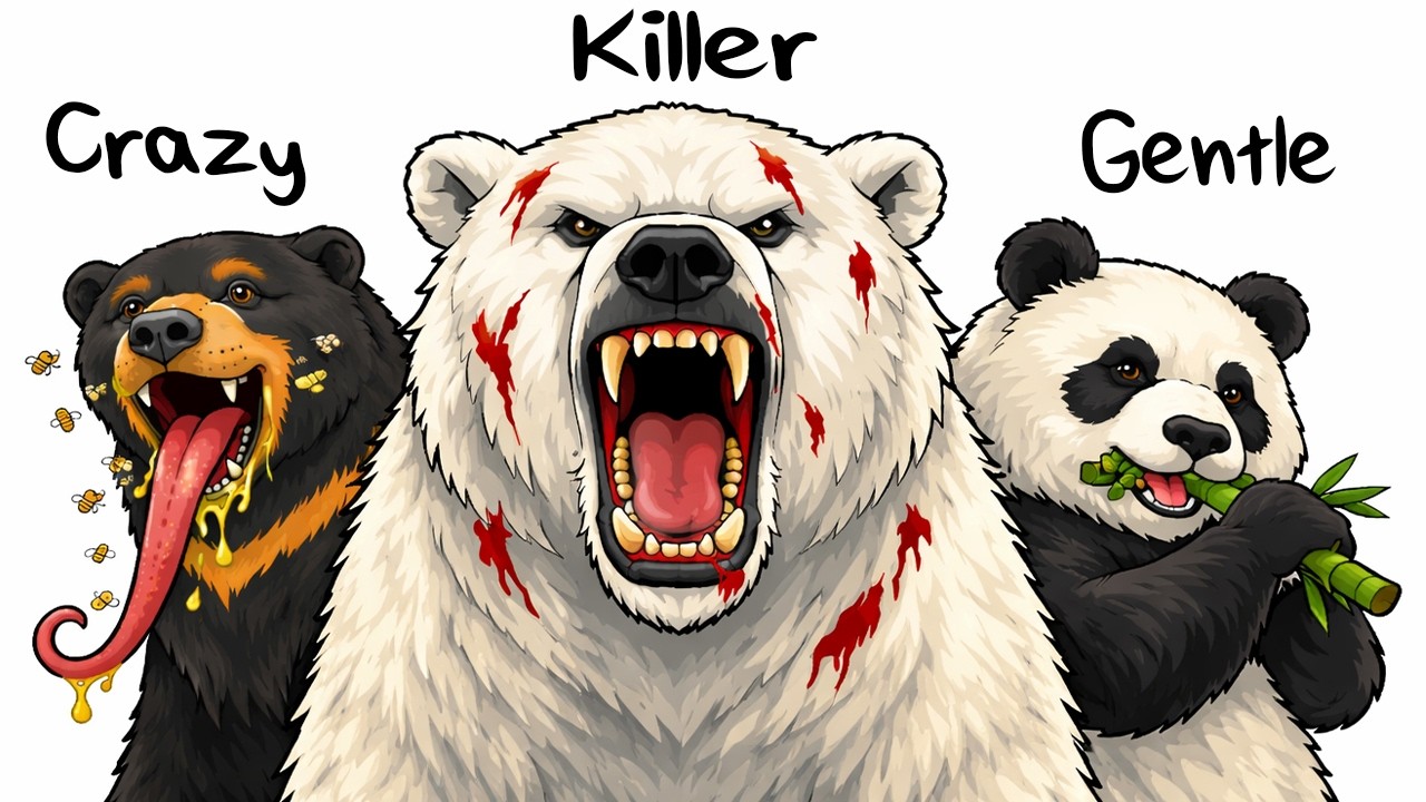 Every BEAR SPECIES Explained In Detail