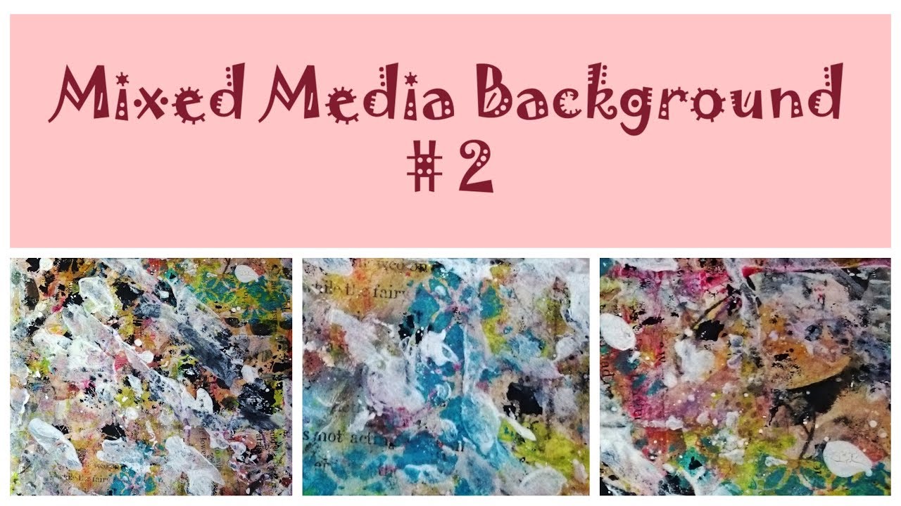 Mixed Media Background #2