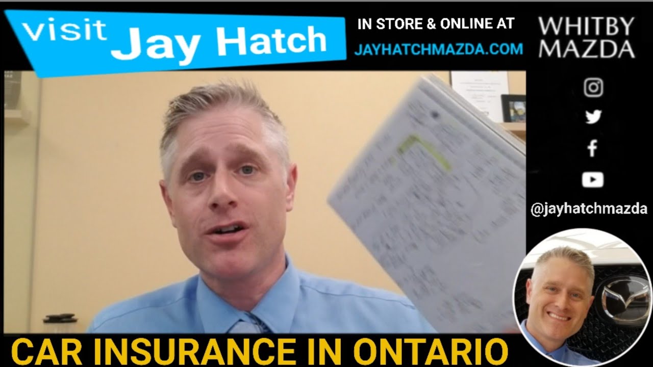 Automobile Insurance in Ontario - basic info to consider when car shopping