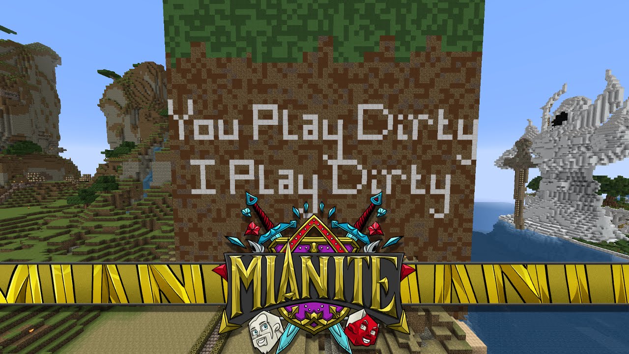 Minecraft: Mianite - PLAYING DIRTY PRANK & BETS ENCHANTMENT LUCK YET! [86]