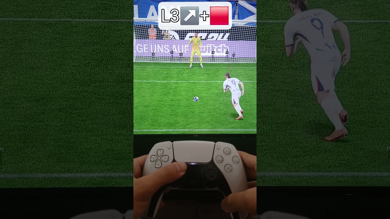 best penalty trick 🔥😳    fifa25 #fc25 #fifaskills #fifatricks #fifashorts #footballgaming #penalty