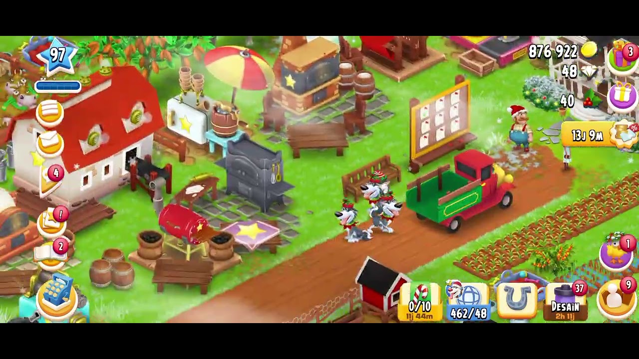 Hay day level 97 day 1