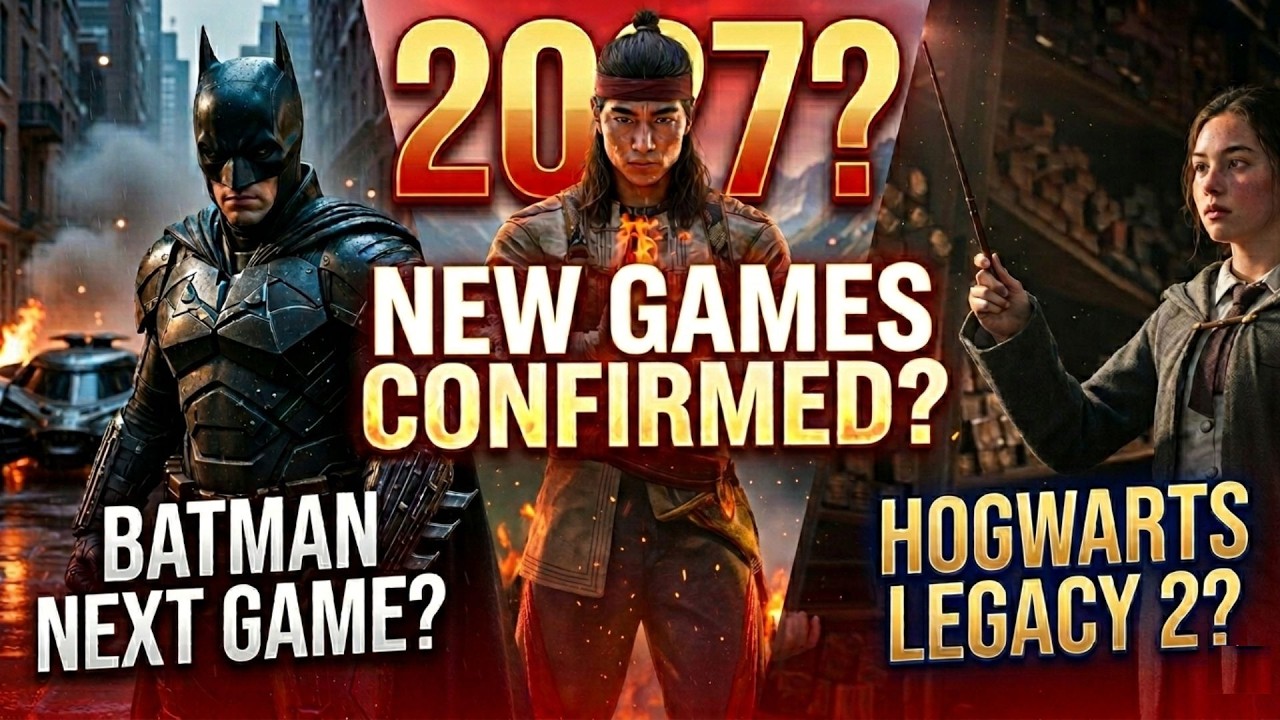 Batman Next Game & Hogwarts Legacy 2 in 2027? | Warner Bros. Drops Huge Hint