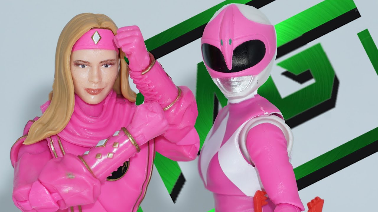 Lightning Collection I MMPR Season Three Pink Ninja Ranger Toy Review